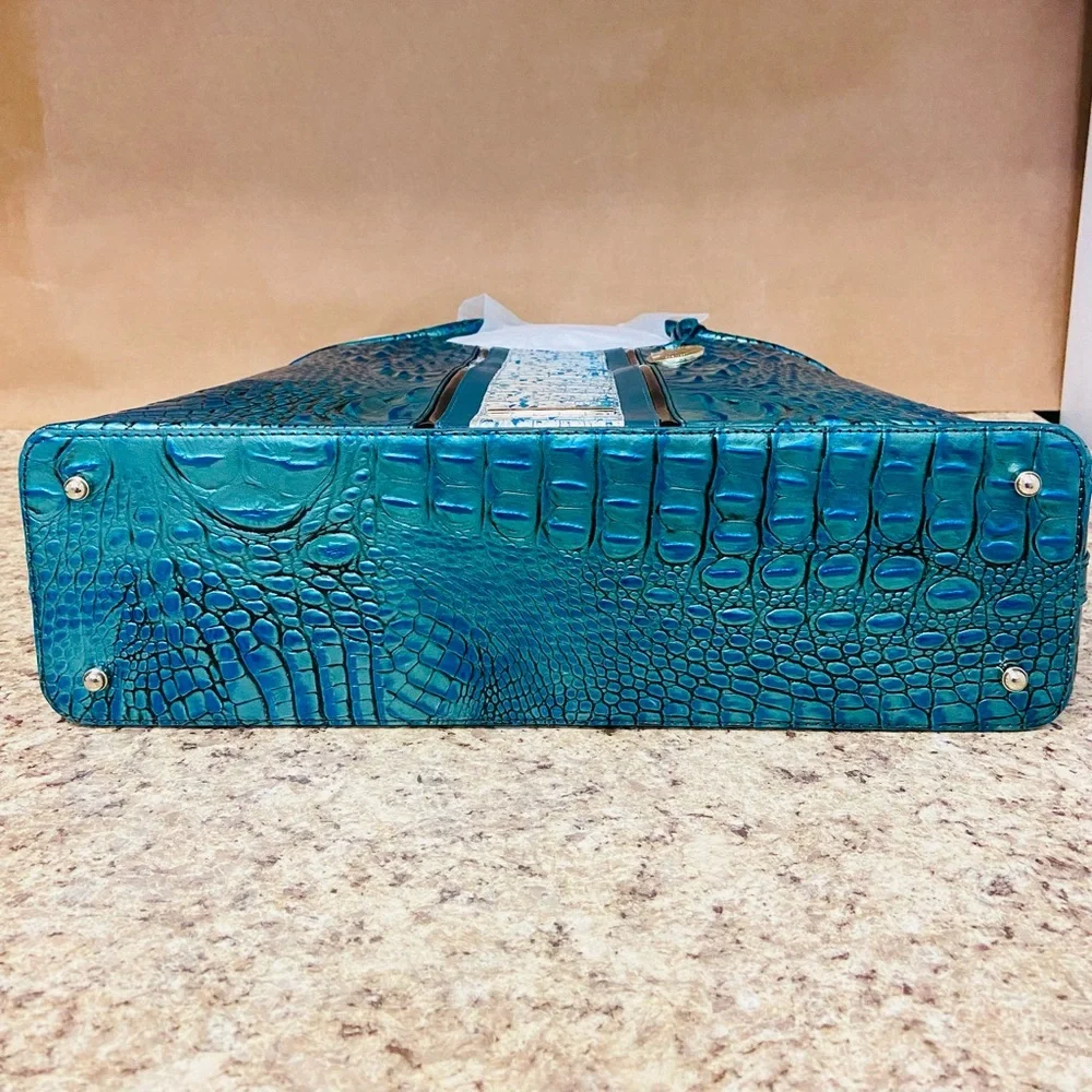 Brahmin Peacock Shimmer ELAINE and Cordelia Wallet - Picture 11 of 13